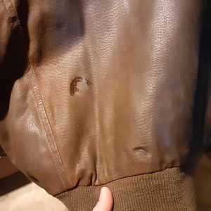 Extra pics of leather coat